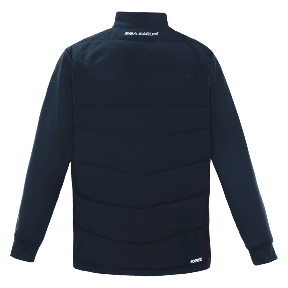 Manly Sea Eagles NRL Mens Charcoal Hybrid Jacket - Image 2