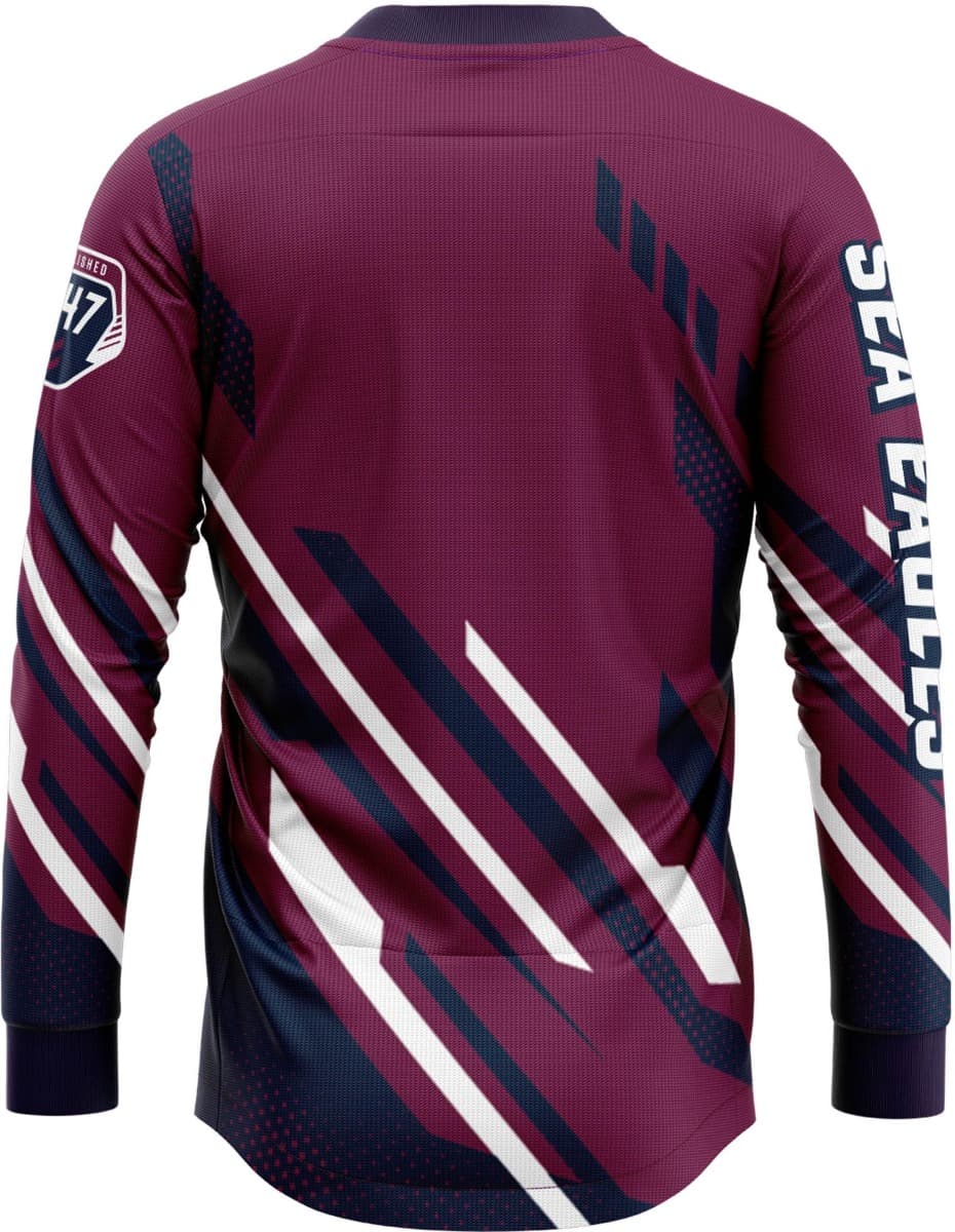 Manly Sea Eagles NRL Mens Motor Cross MX Jersey - Image 2