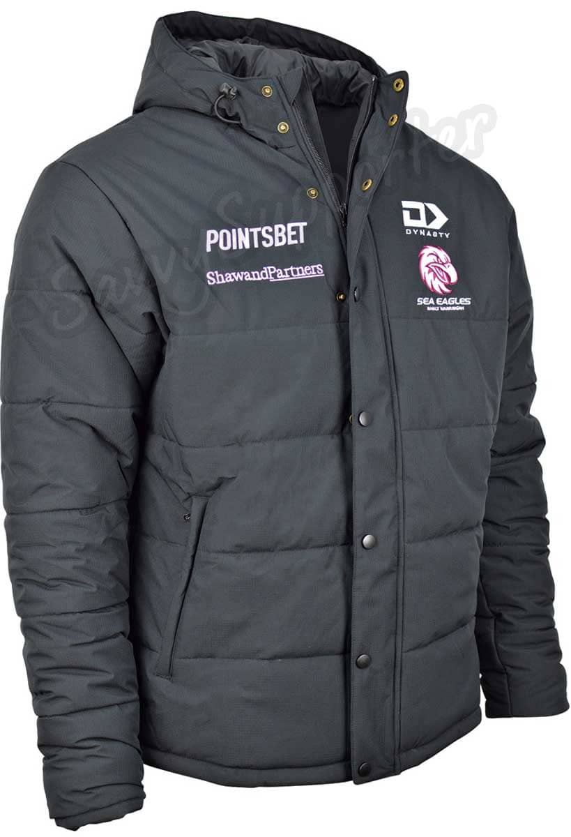Manly Sea Eagles NRL Mens Winter Jacket - Image 2