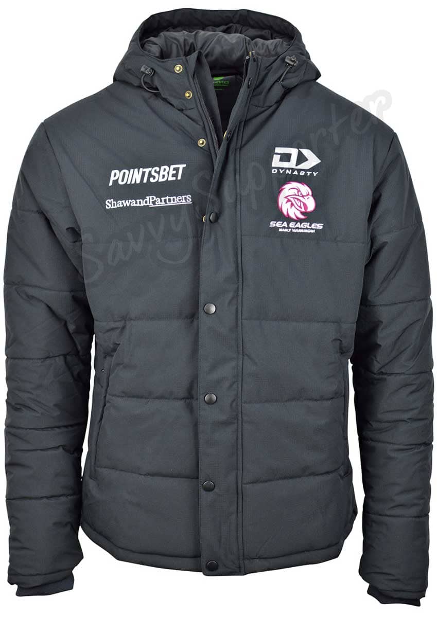 Manly Sea Eagles NRL Mens Winter Jacket - Image 3