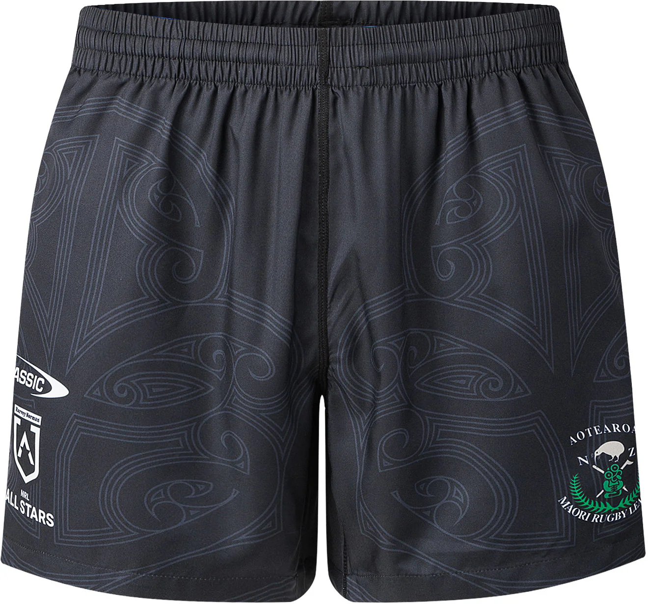 Maori All Stars 2026 NRL Kids Gym Training Shorts - Image 2