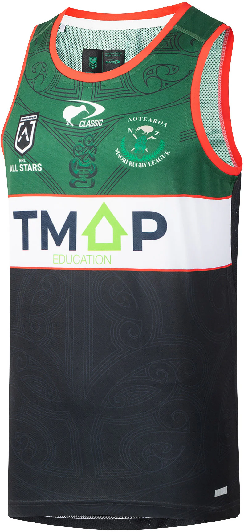 New Zealand Maori All Stars 2026 NRL Mens Training Singlet - Image 2