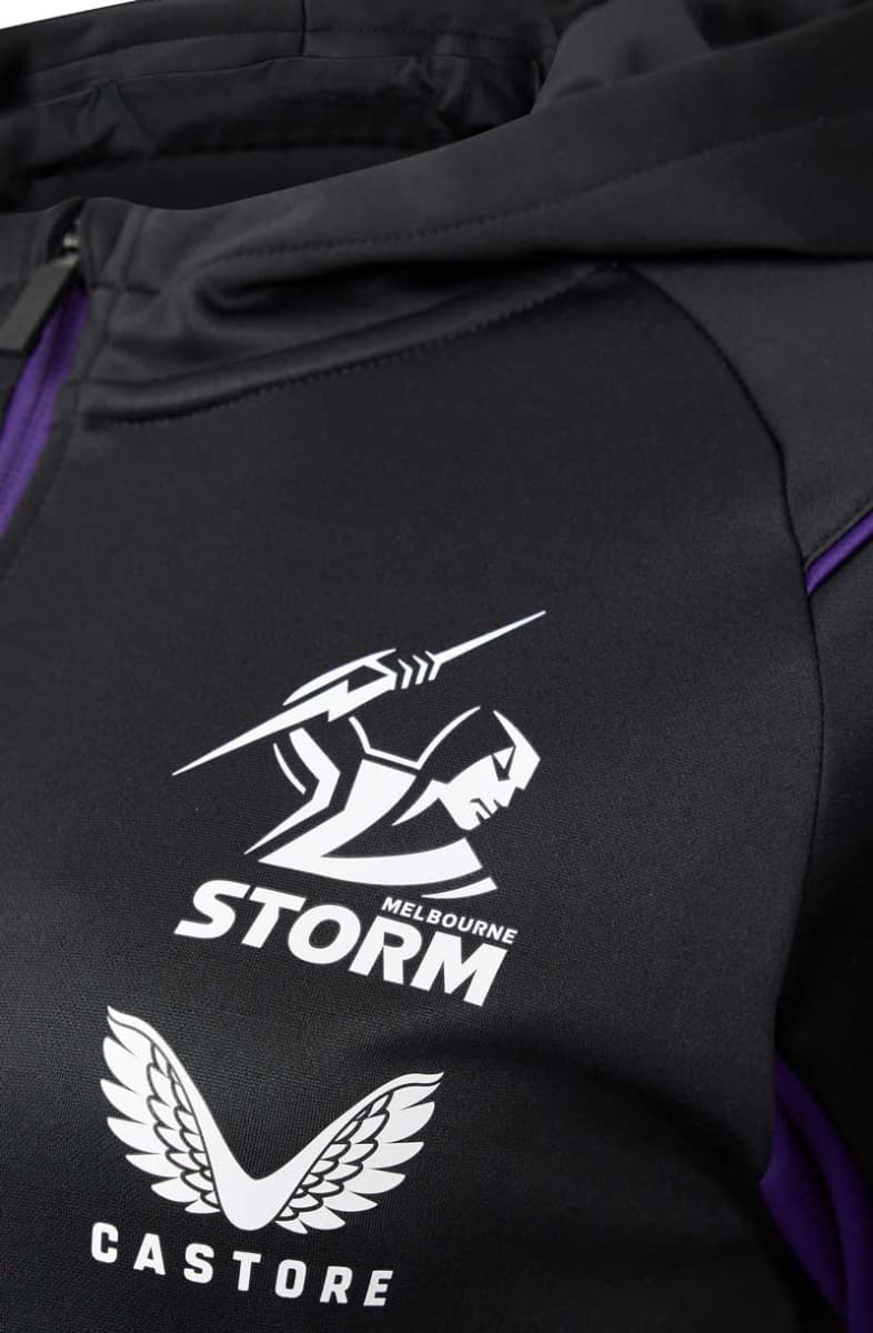Melbourne Storm 2023 NRL Ladies Zip Thru Jacket - Image 2