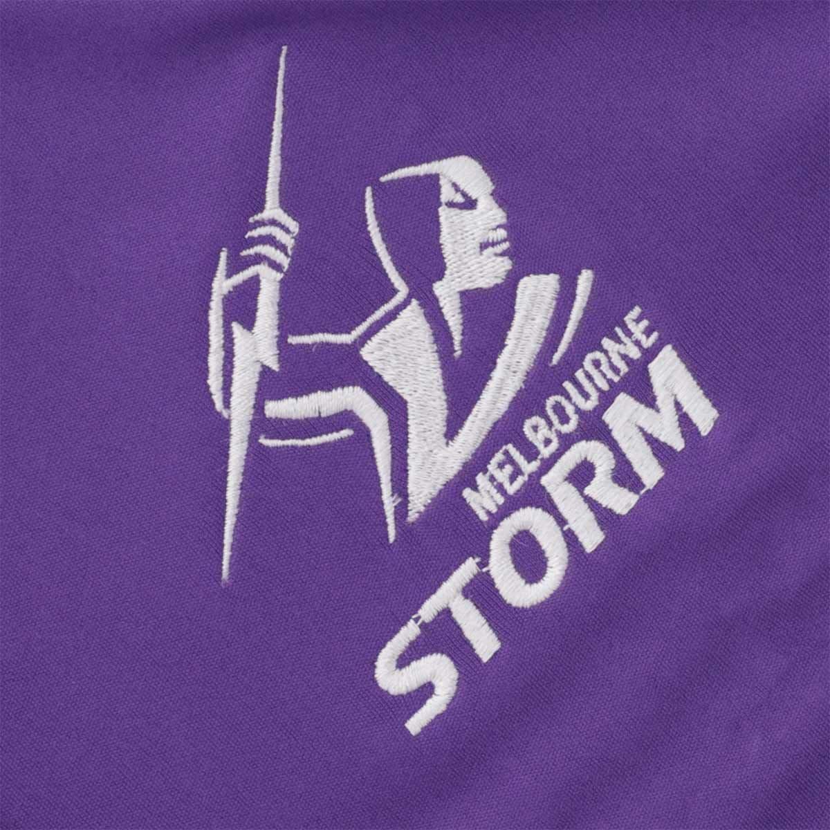 Melbourne Storm 2024 NRL Mens Media Polo Shirt - Image 4