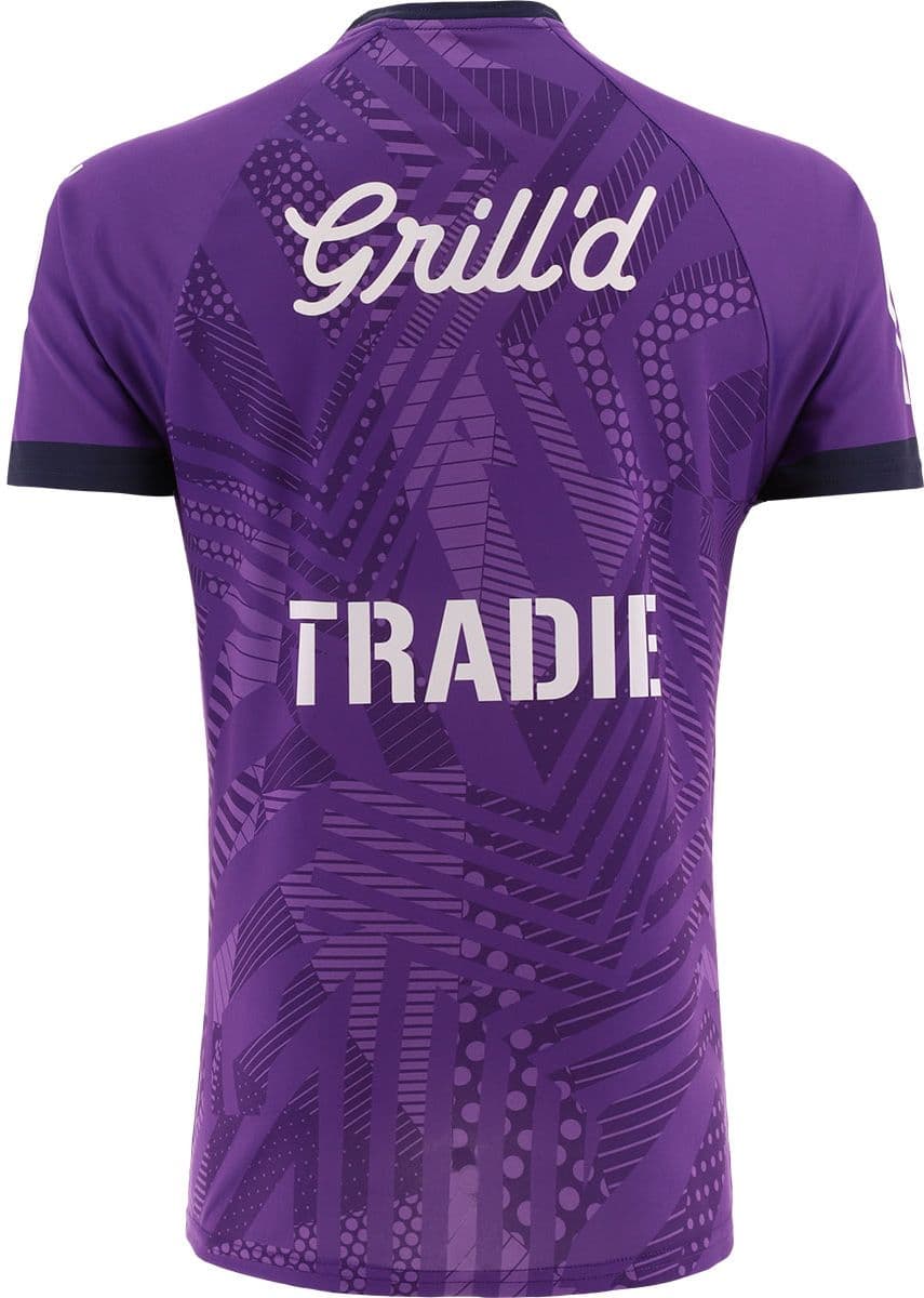 Melbourne Storm 2024 NRL Mens Purple Training Shirt - Image 2