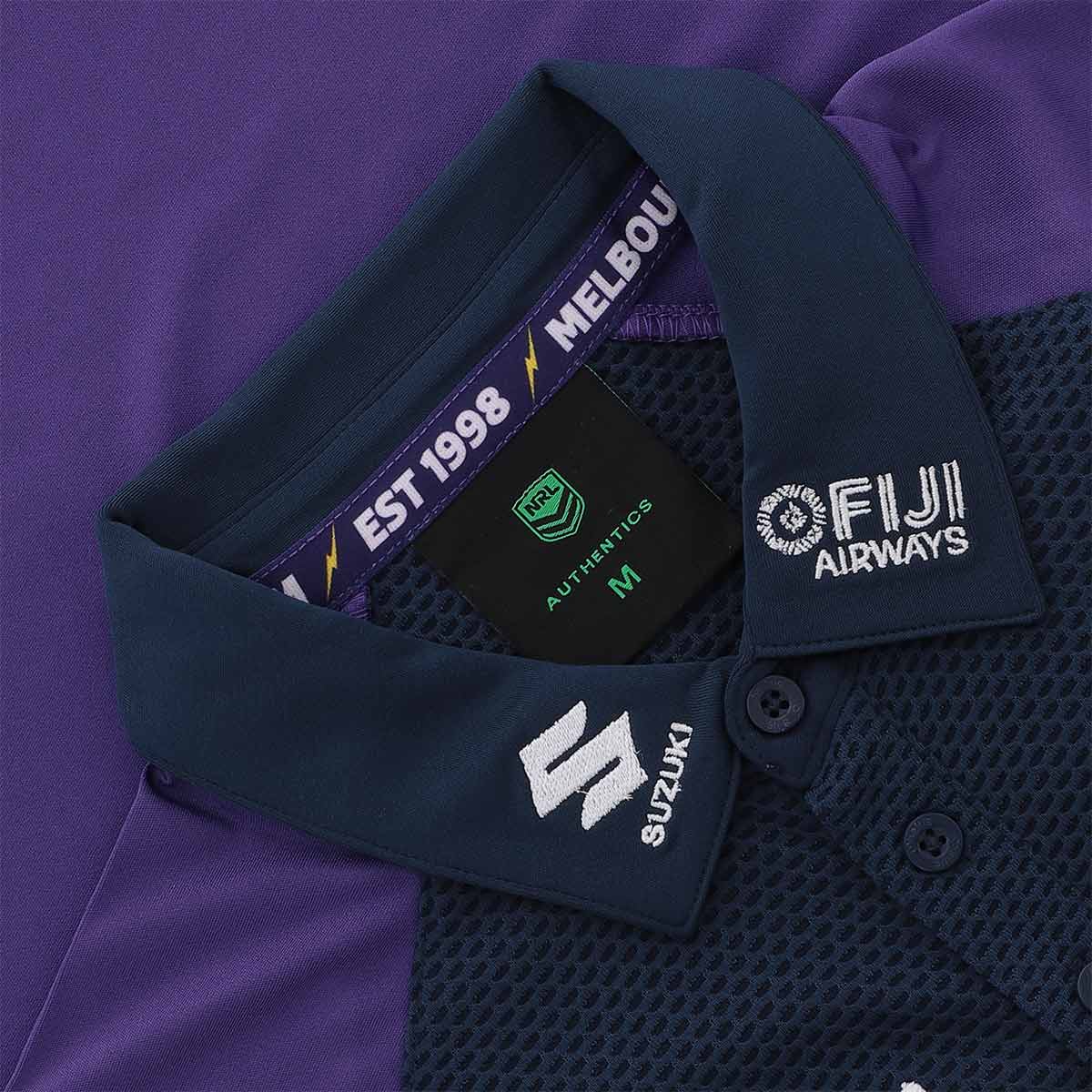 Melbourne Storm 2025 NRL Ladies Media Polo Shirt - Image 6