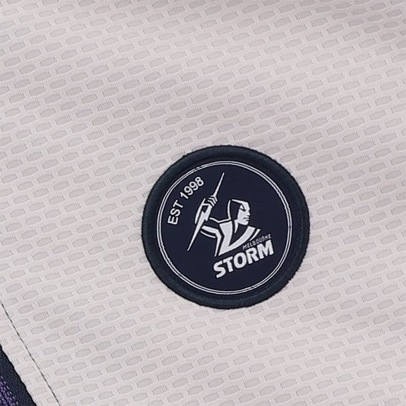 Melbourne Storm 2025 NRL Ladies Tech Fleece Full Zip Hoodie - Image 3