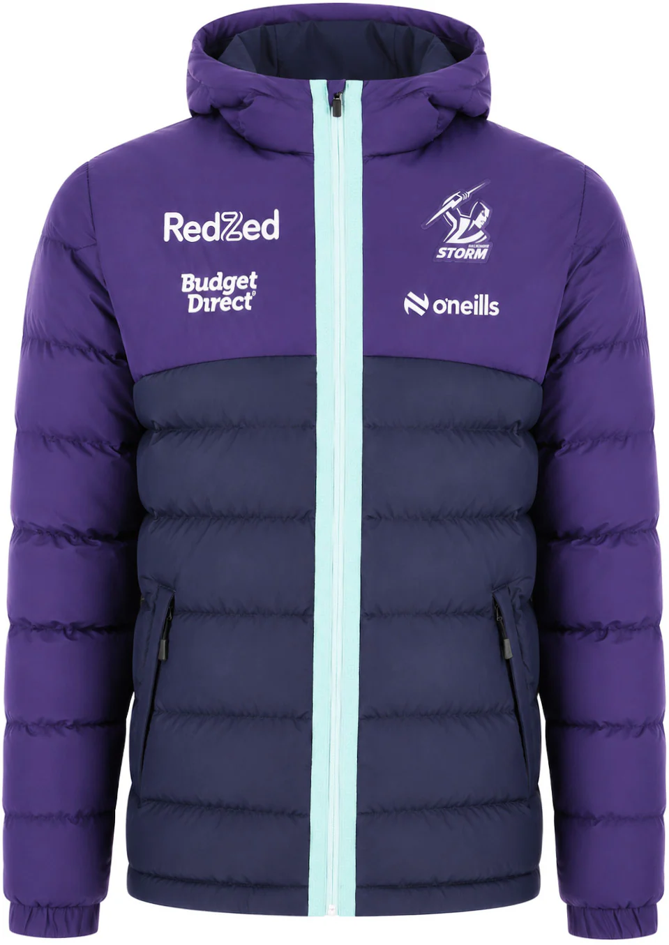 Melbourne Storm 2026 NRL Mens Hooded Padded Jacket