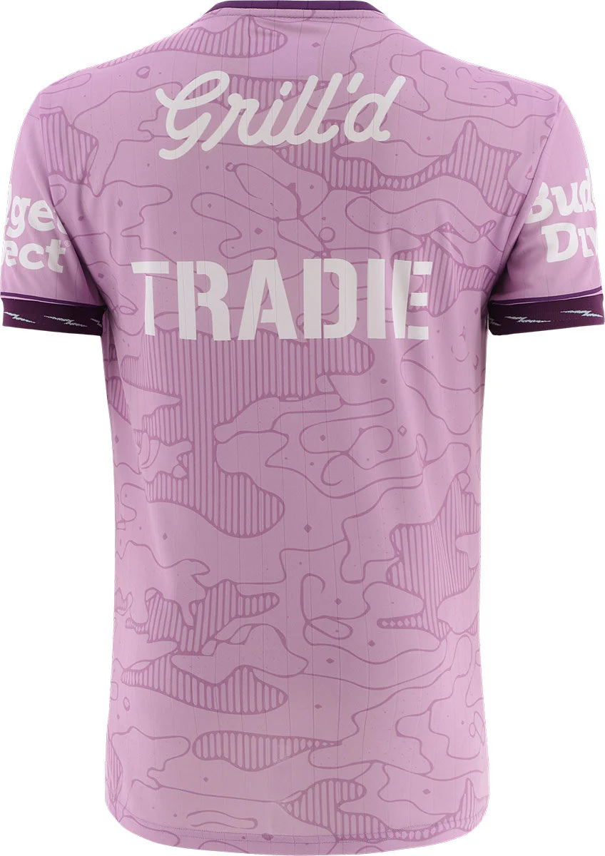 Melbourne Storm 2026 NRL Mens Lilac Training Shirt - Image 2