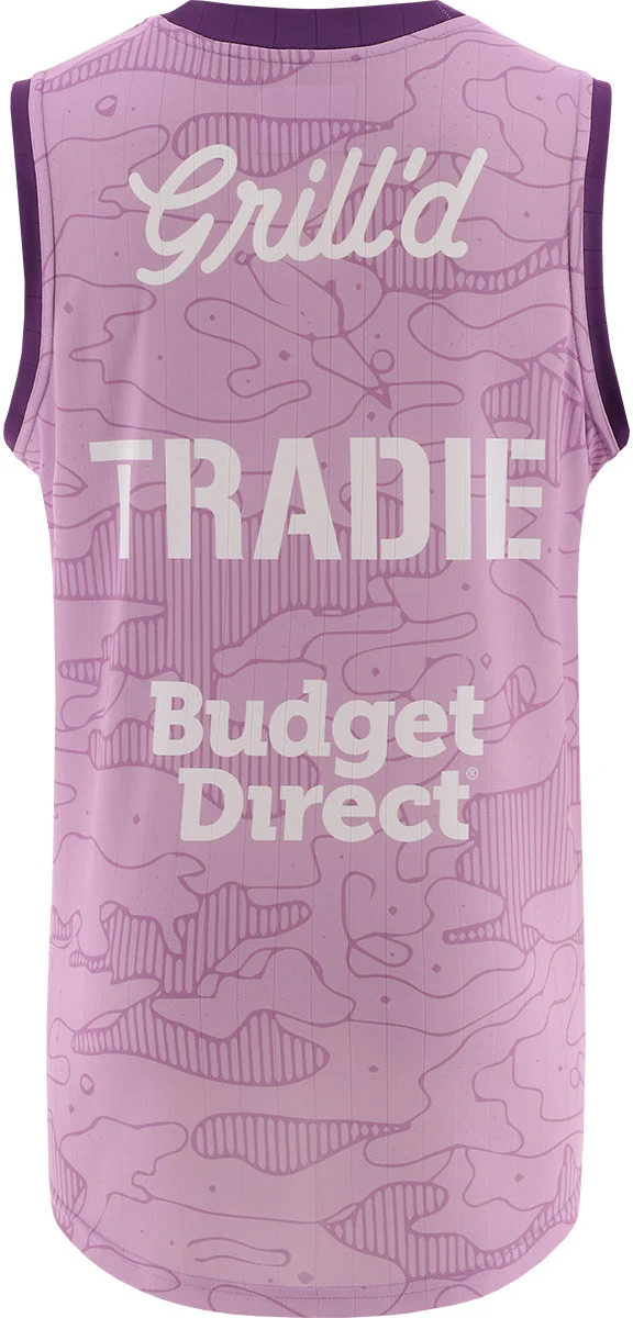 Melbourne Storm 2026 NRL Mens Lilac Training Singlet - Image 2
