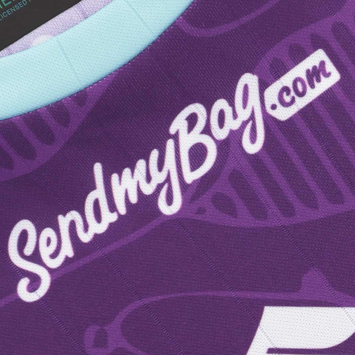 Melbourne Storm 2026 NRL Mens Purple Training Shirt - Image 4