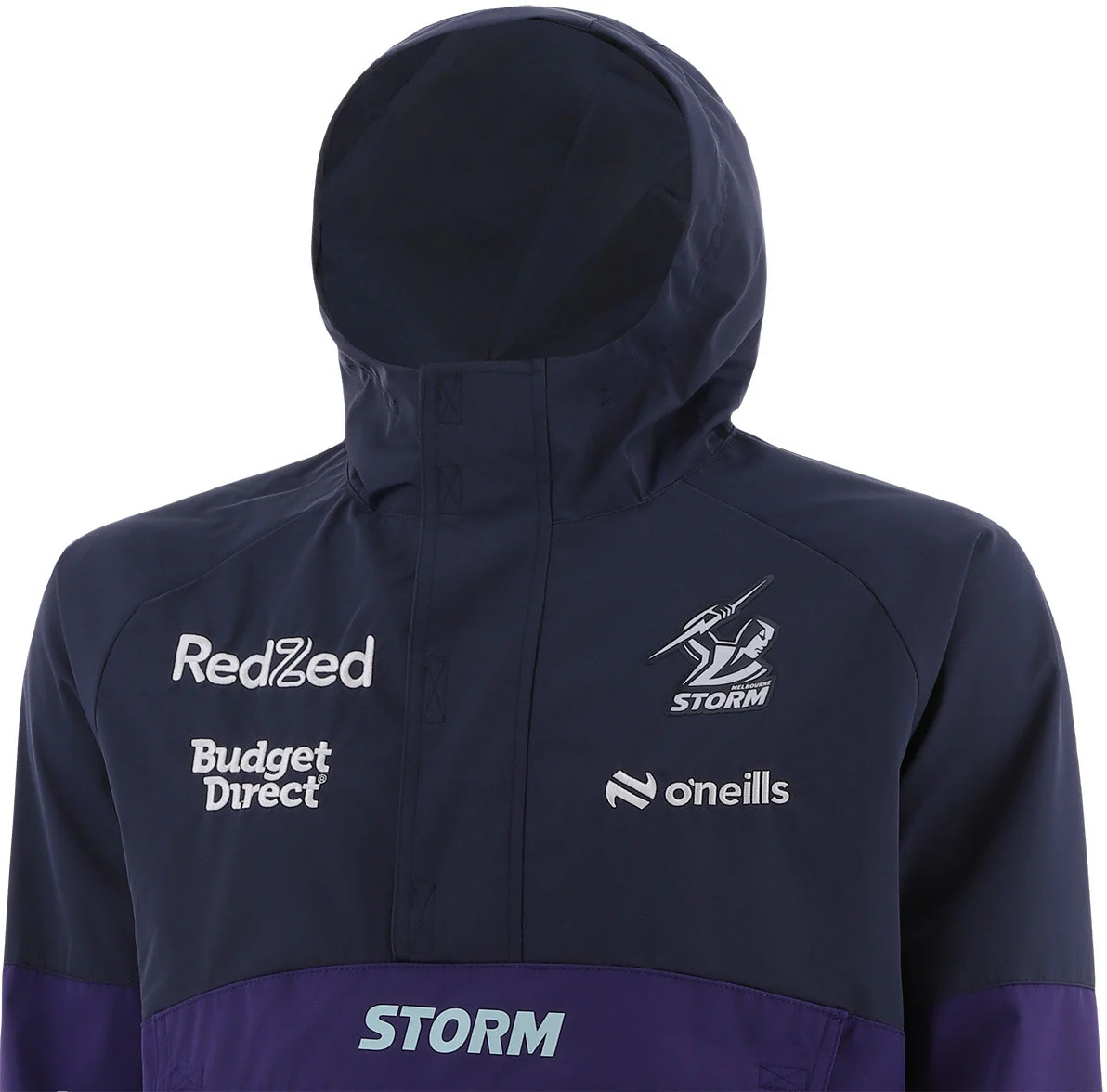 Melbourne Storm 2026 NRL Mens Rain Jacket - Image 2
