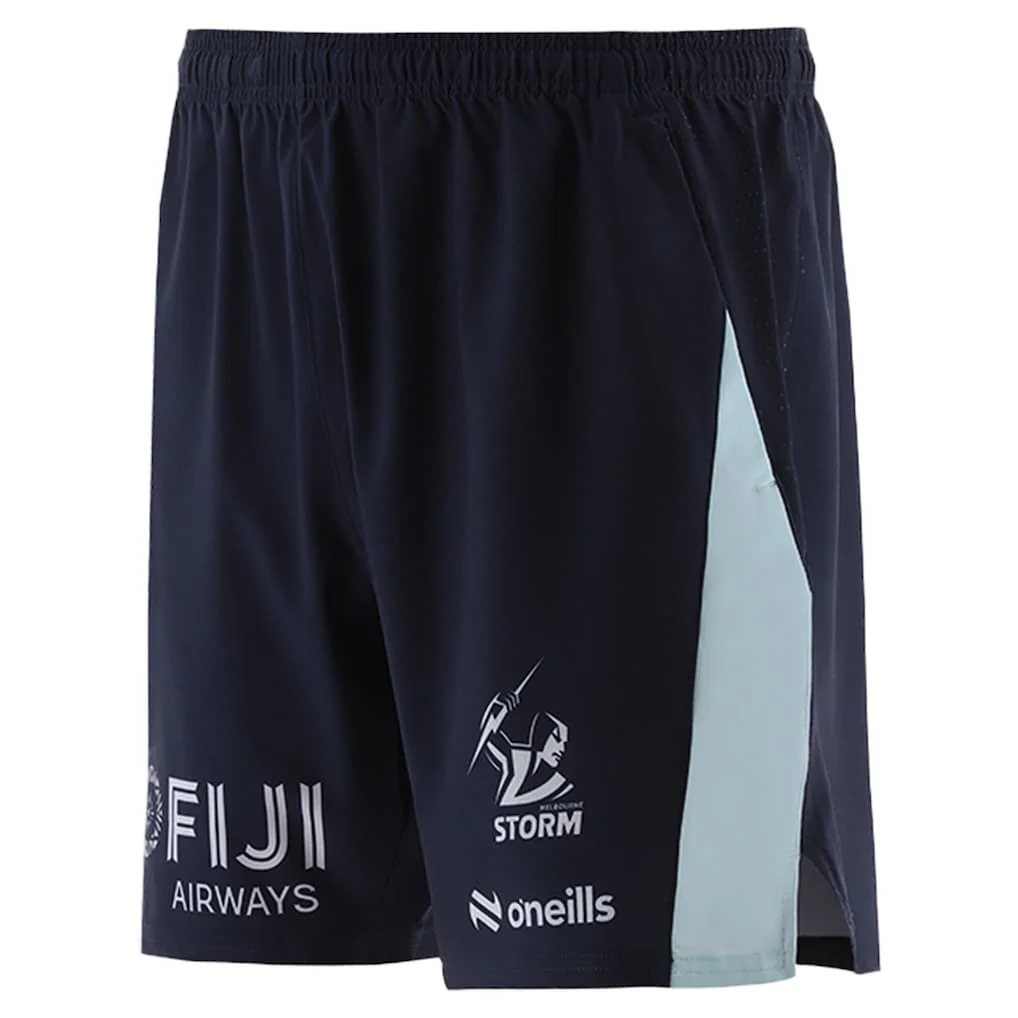 Melbourne Storm 2026 NRL Mens Training Gym Shorts - Image 2