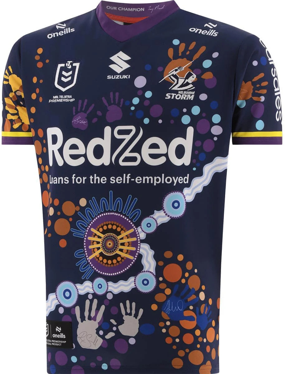 Melbourne Storm NRL Mens Indigenous Jersey