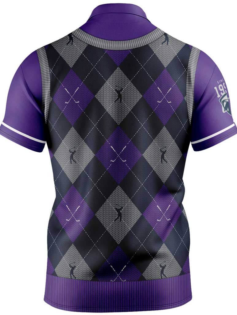 Melbourne Storm NRL Fairway Golf Polo Shirt - Image 2