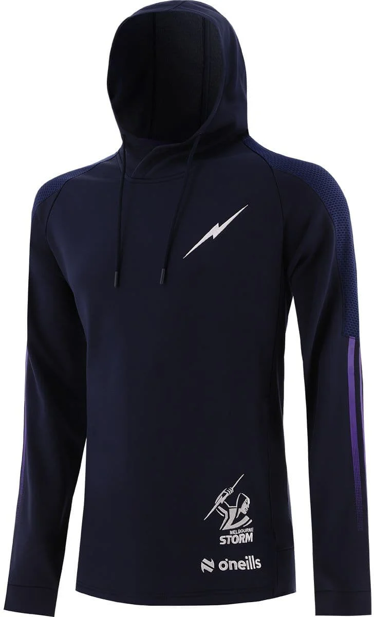 Melbourne Storm NRL Kids OH Fleece Hoody