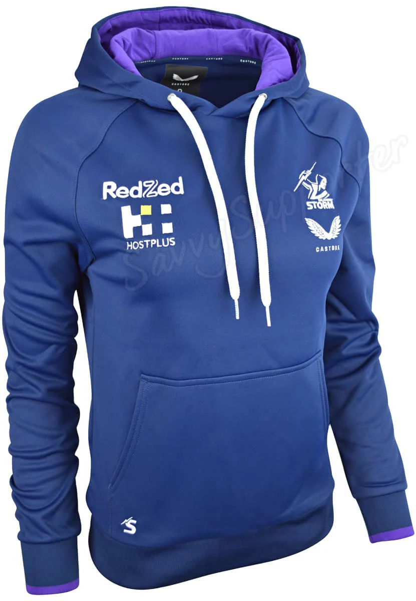 Melbourne Storm NRL Ladies Training Hoody - Image 2