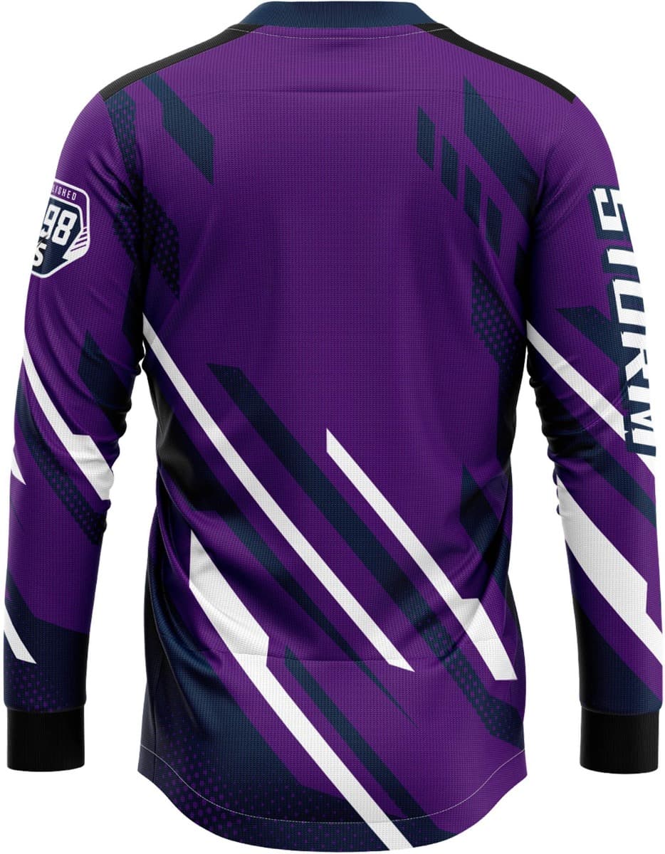 Melbourne Storm NRL Mens Motor Cross MX Jersey - Image 2
