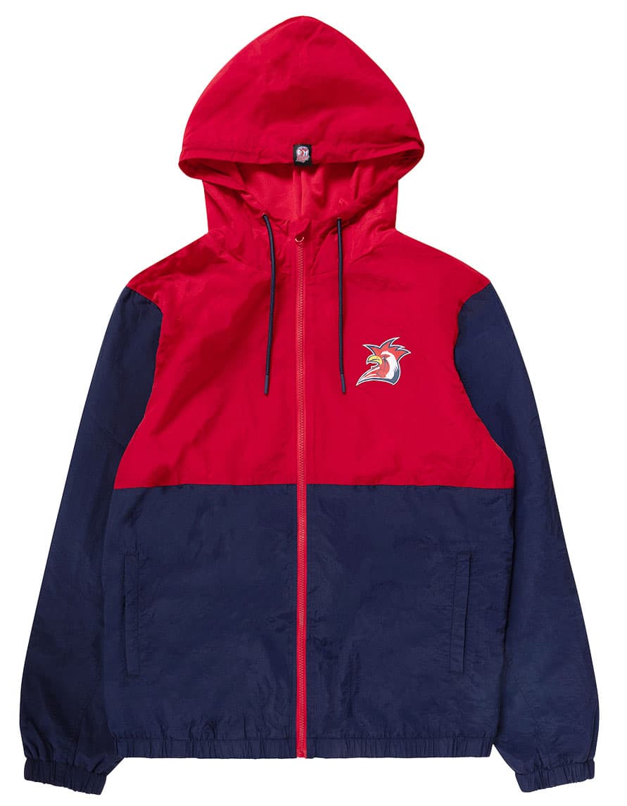 Sydney Roosters NRL Mens Paneled Windbreaker Jacket