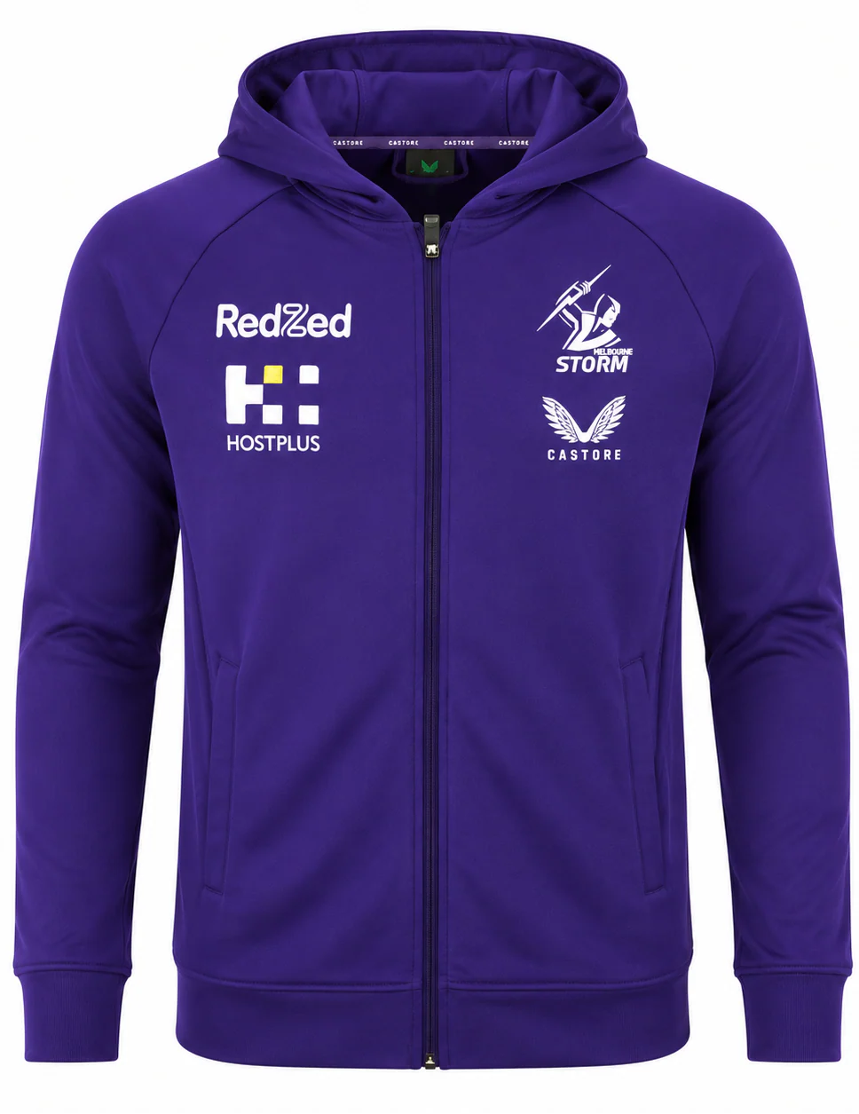 Melbourne Storm NRL Mens Training Zip Through Jacket