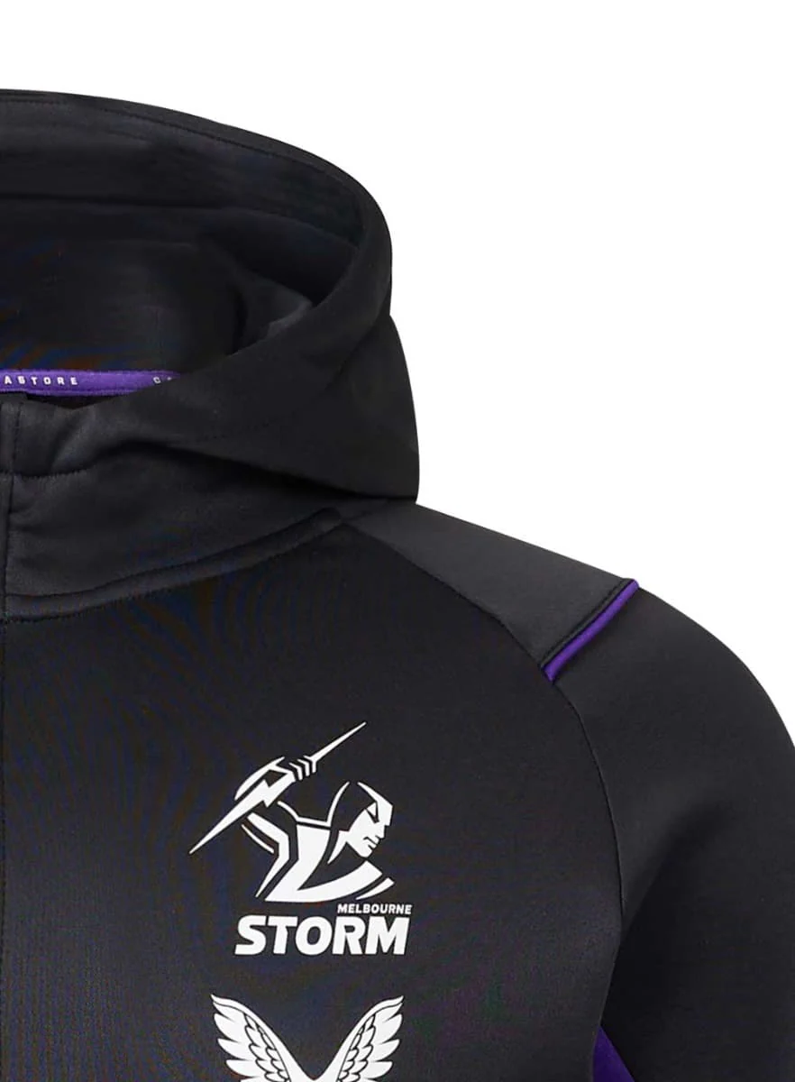 Melbourne Storm NRL Mens Training Zip Thru Jacket Hoody - Image 4