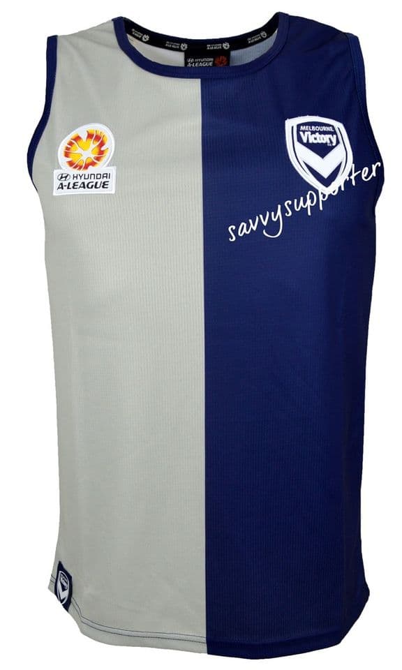 Melbourne Victory Mens Polyester Singlet - Image 10