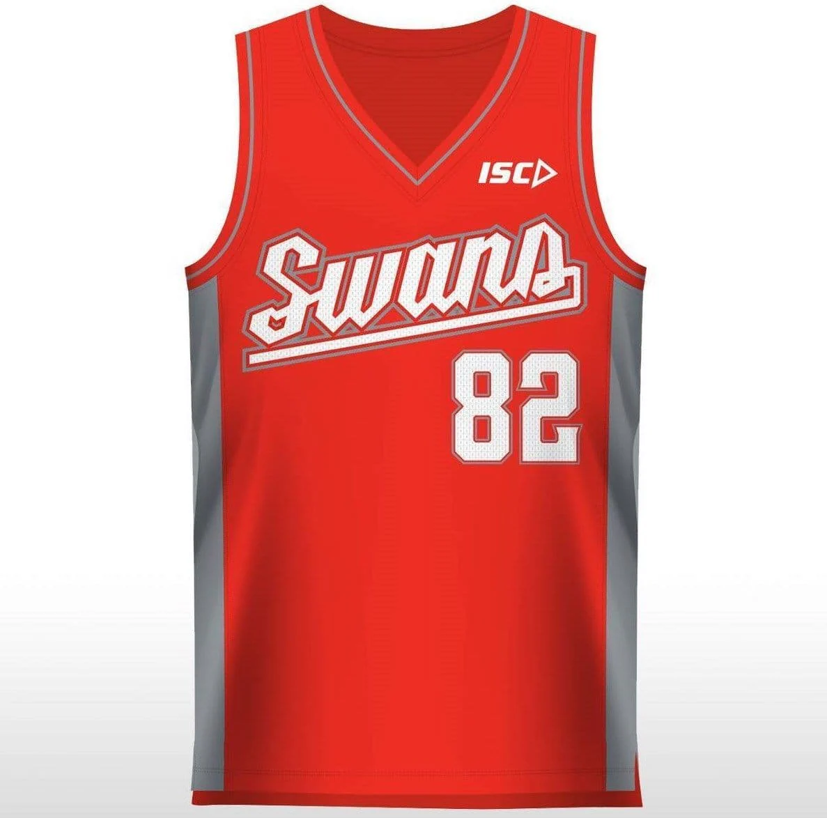 Sydney Swans AFL Mens Basketball Singlet - Image 5