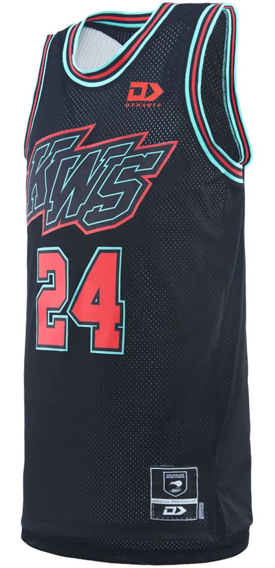 New Zealand Kiwis 2025 NRL Mens Basketball Singlet - Image 2