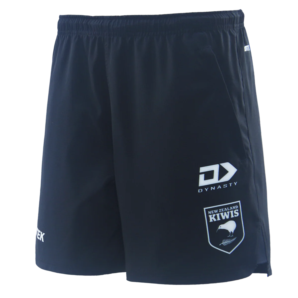 New Zealand Kiwis 2026 NRL Mens Black Gym Training Shorts - Image 4