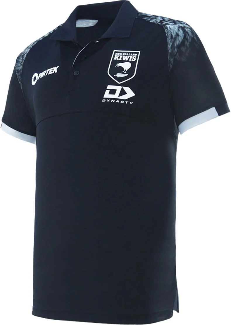 New Zealand Kiwis 2026 NRL Mens Media Polo Shirt - Image 5