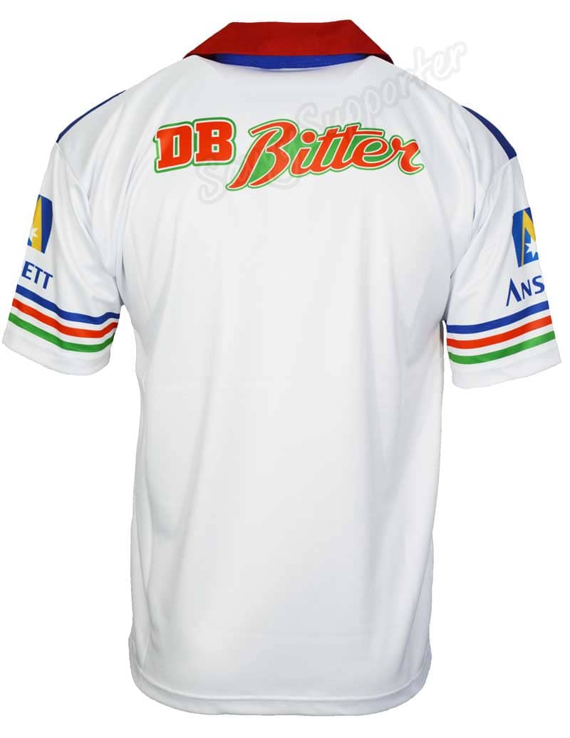 New Zealand Warriors 1995 DB Bitter Away Retro Jersey - Image 3