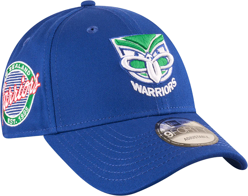 New Zealand Warriors New Era Adults Badged Cap