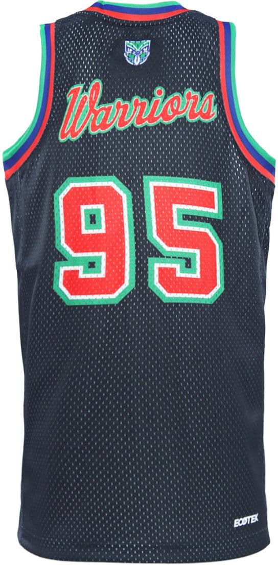New Zealand Warriors 2025 NRL Kids Basketball Singlet - Image 2