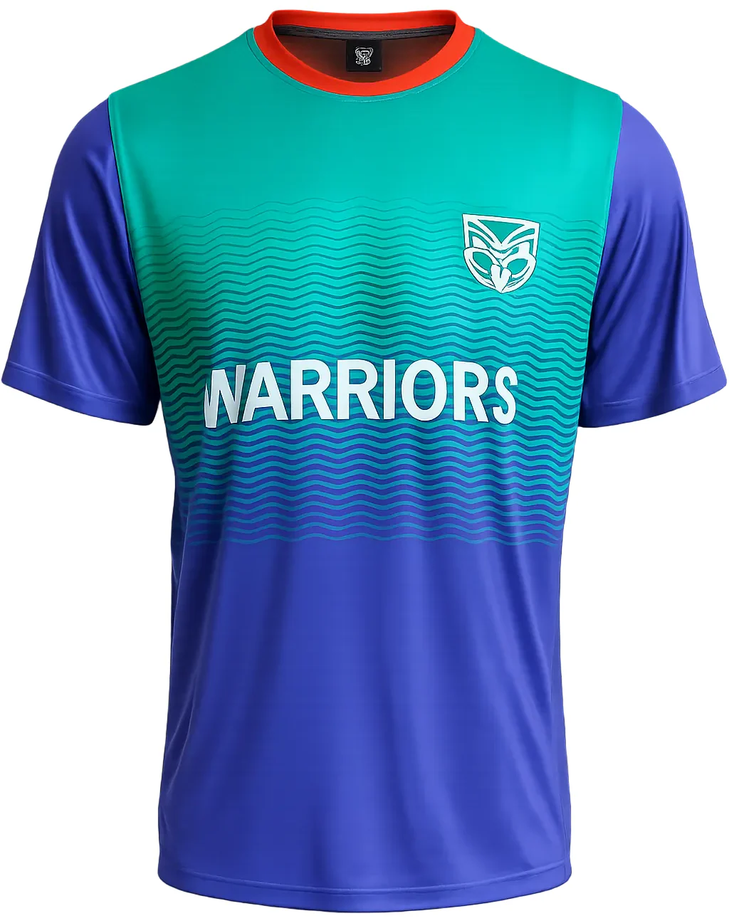 New Zealand Warriors NRL Mens Tech Shirt - Image 2