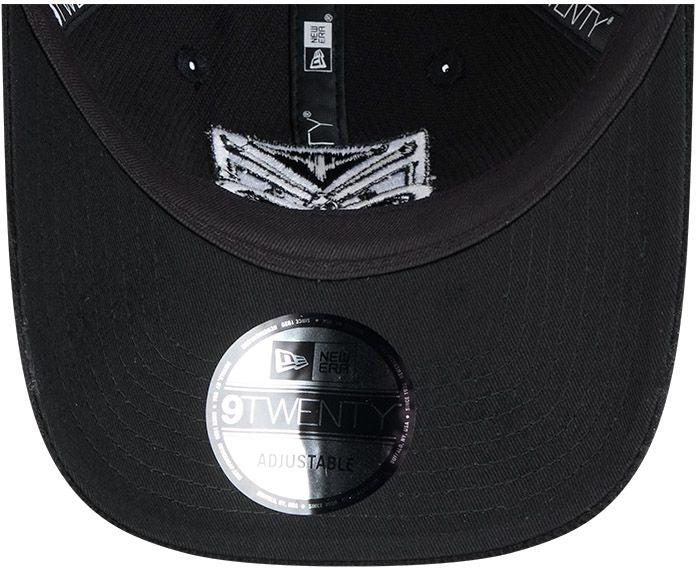 New Zealand Warriors 2026 NRL Black / White Corduroy 9Twenty Cap - Image 7