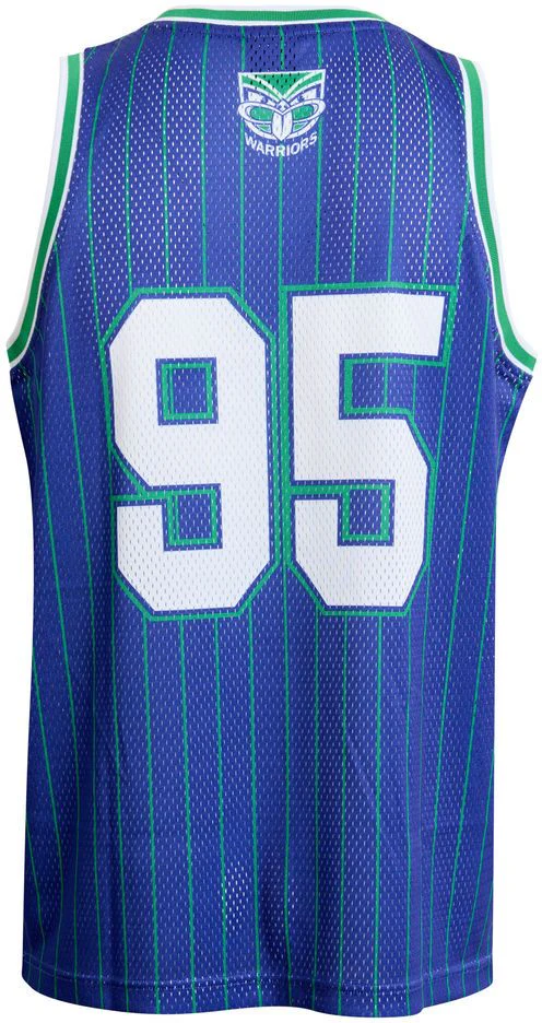 New Zealand Warriors 2026 NRL Mens Basketball Singlet - Image 2