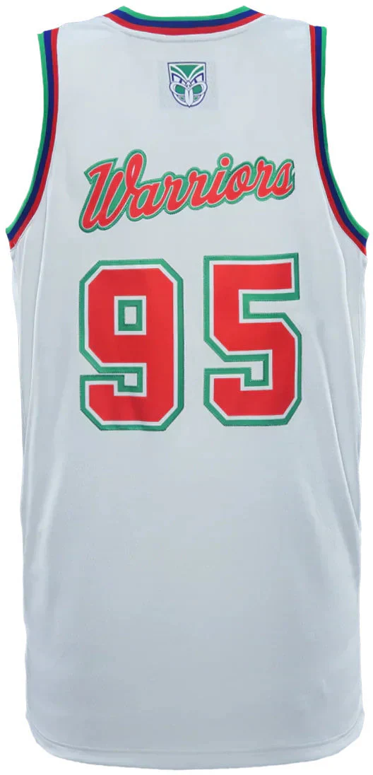 New Zealand Warriors 2026 NRL Mens Basketball Singlet - Image 3