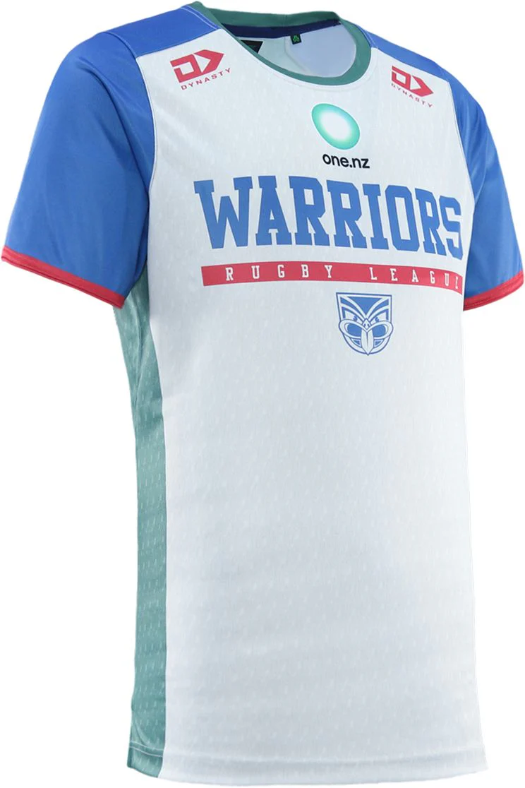 New Zealand Warriors 2026 NRL Mens Green Training Shirt - Image 2