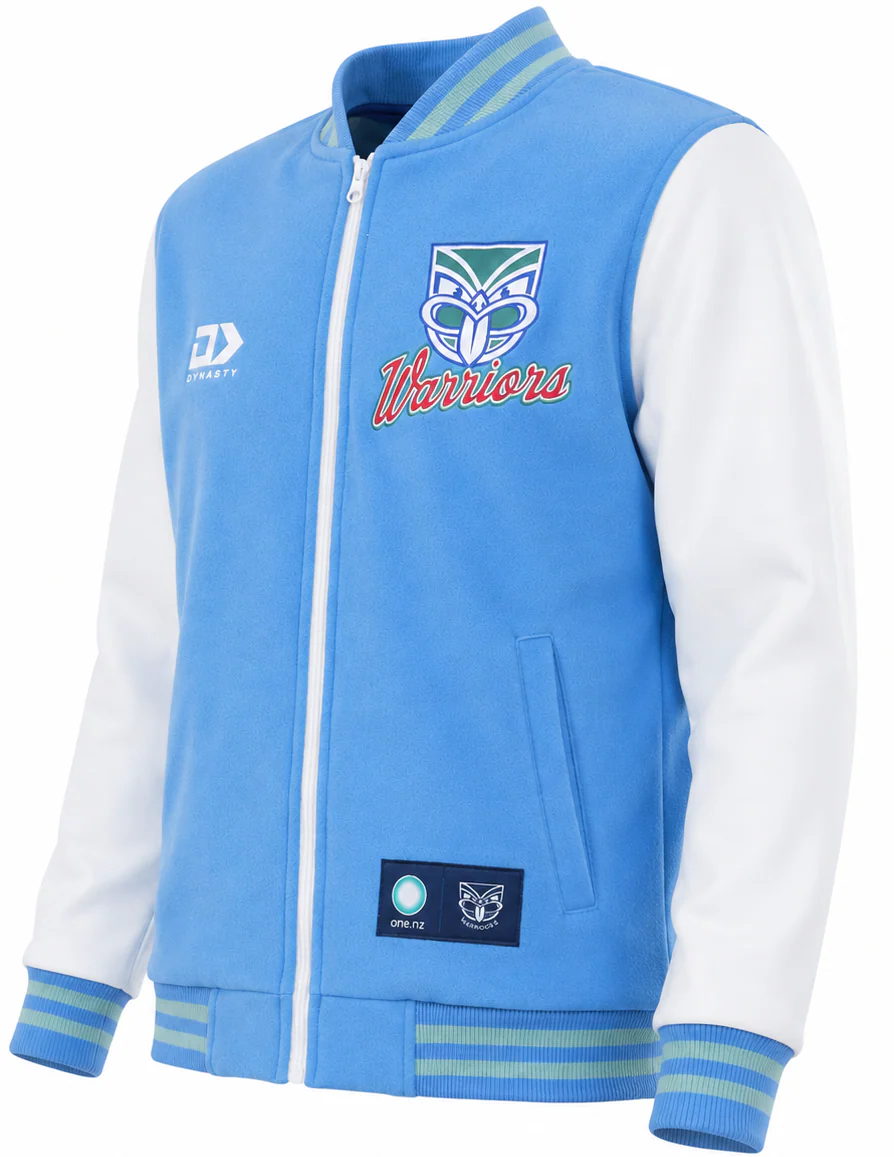 New Zealand Warriors 2026 NRL Mens Varsity Jacket - Image 3