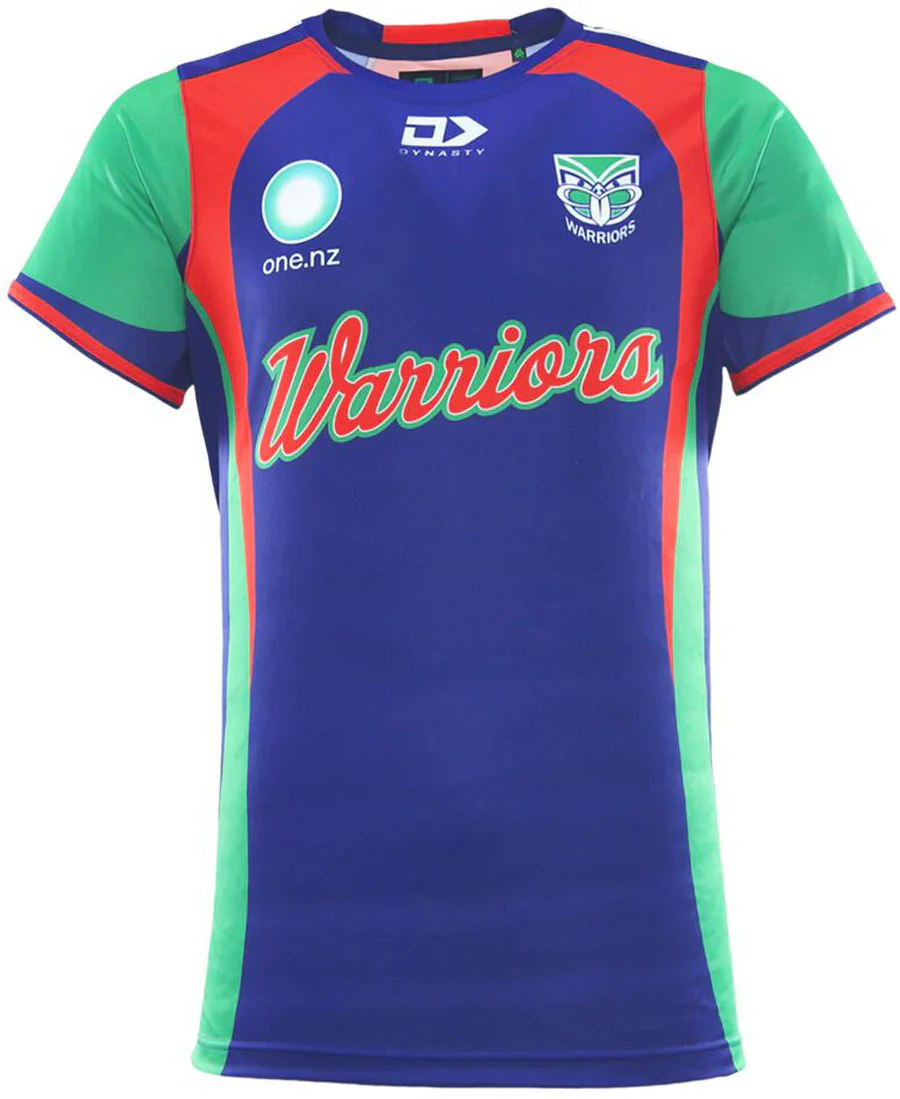 New Zealand Warriors 2026 NRL Mens Warm Up Tee - Image 3