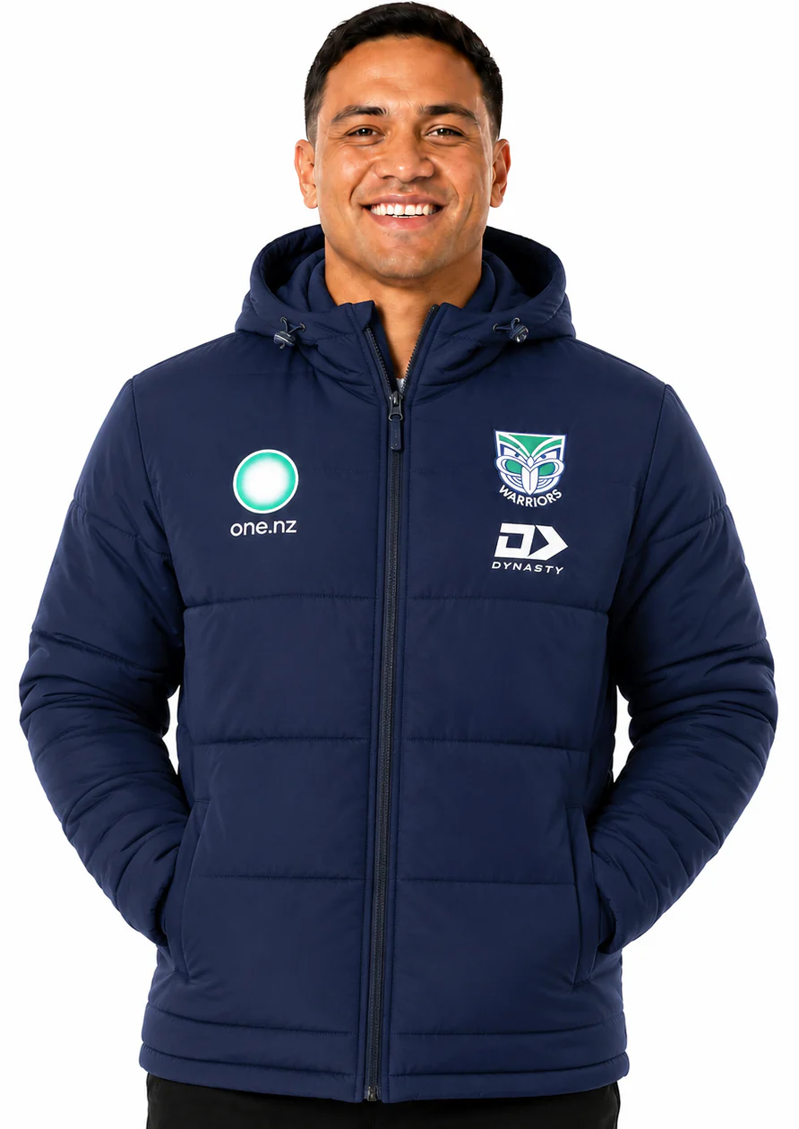 New Zealand Warriors 2026 NRL Mens Winter Jacket - Image 2