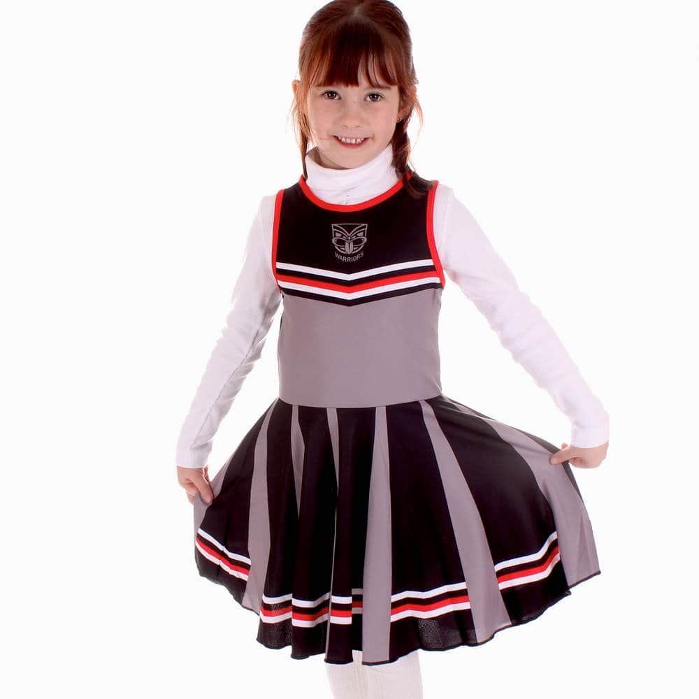 New Zealand Warriors NRL Girls Footysuit Dress - Image 3