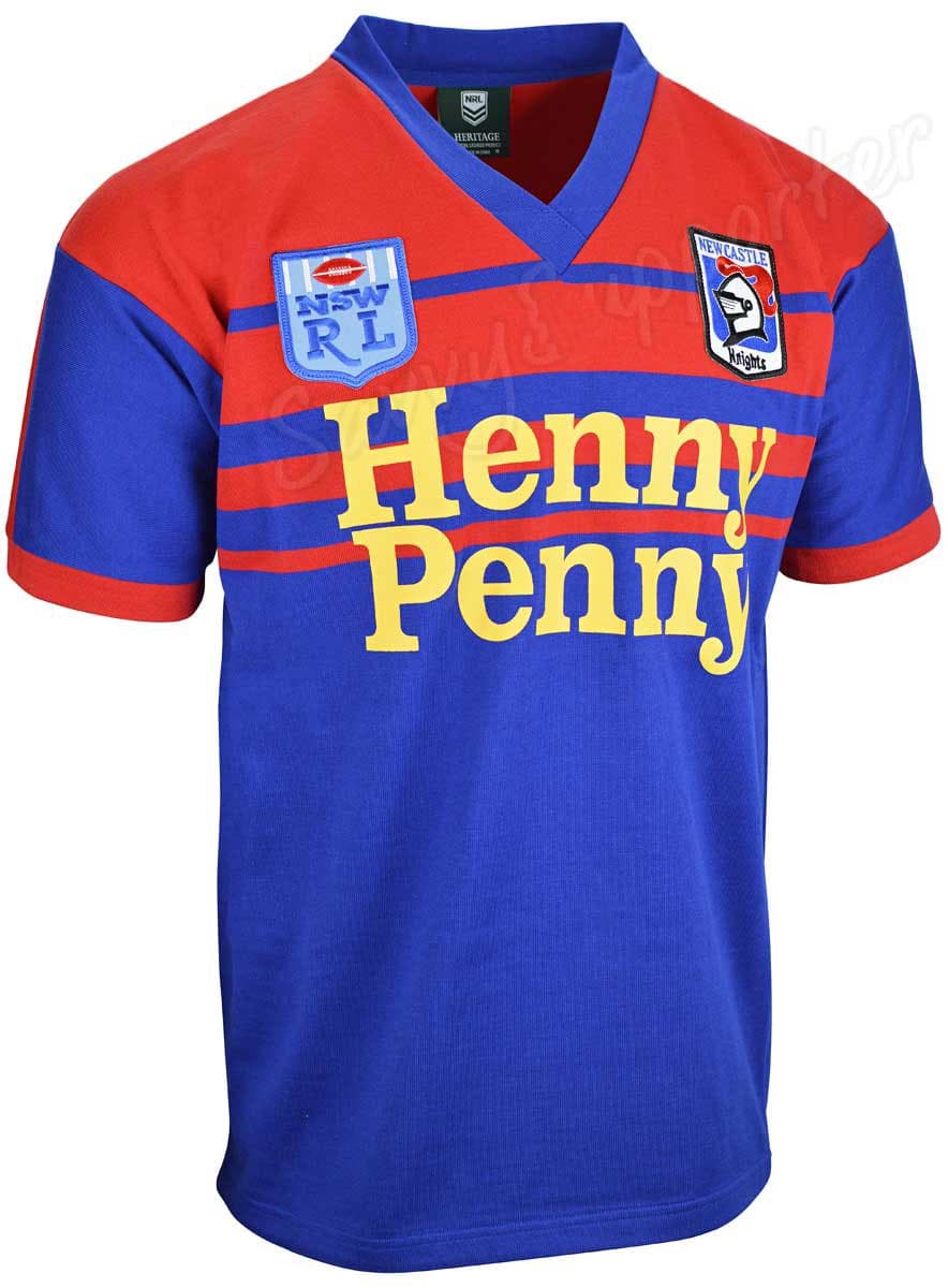 Newcastle Knights 1988 NRL Mens Retro Jersey - Image 3