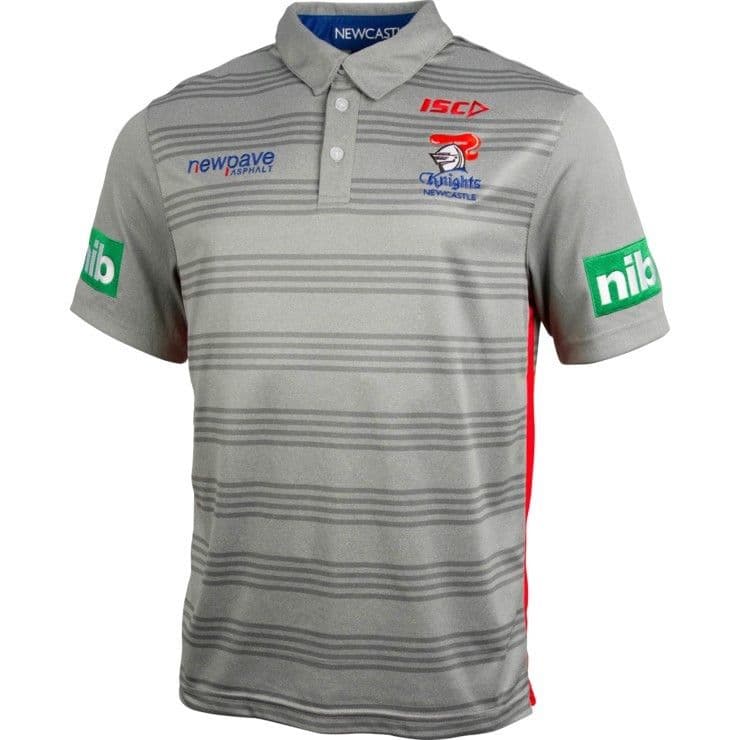 Newcastle Knights Mens Players Polo Shirt - Image 7