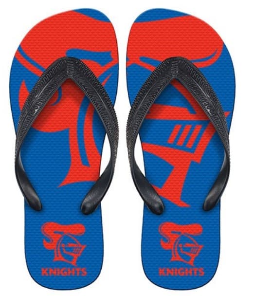 Newcastle Knights NRL Mens Beach Thongs