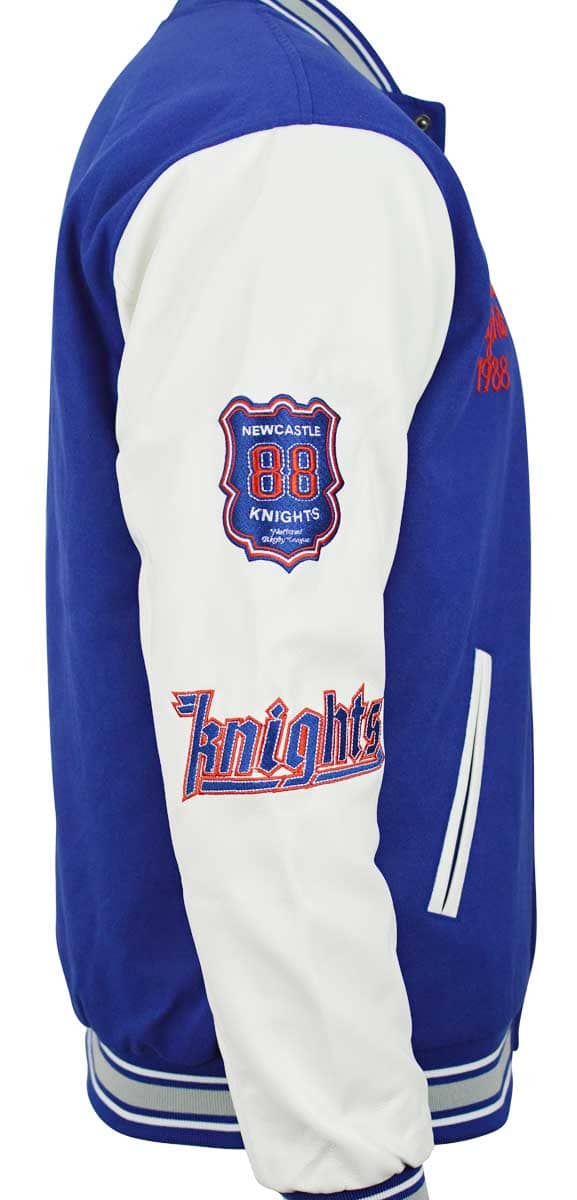 Newcastle Knights NRL Mens Varsity Jacket ***OVERSIZE PRODUCT*** - Image 4