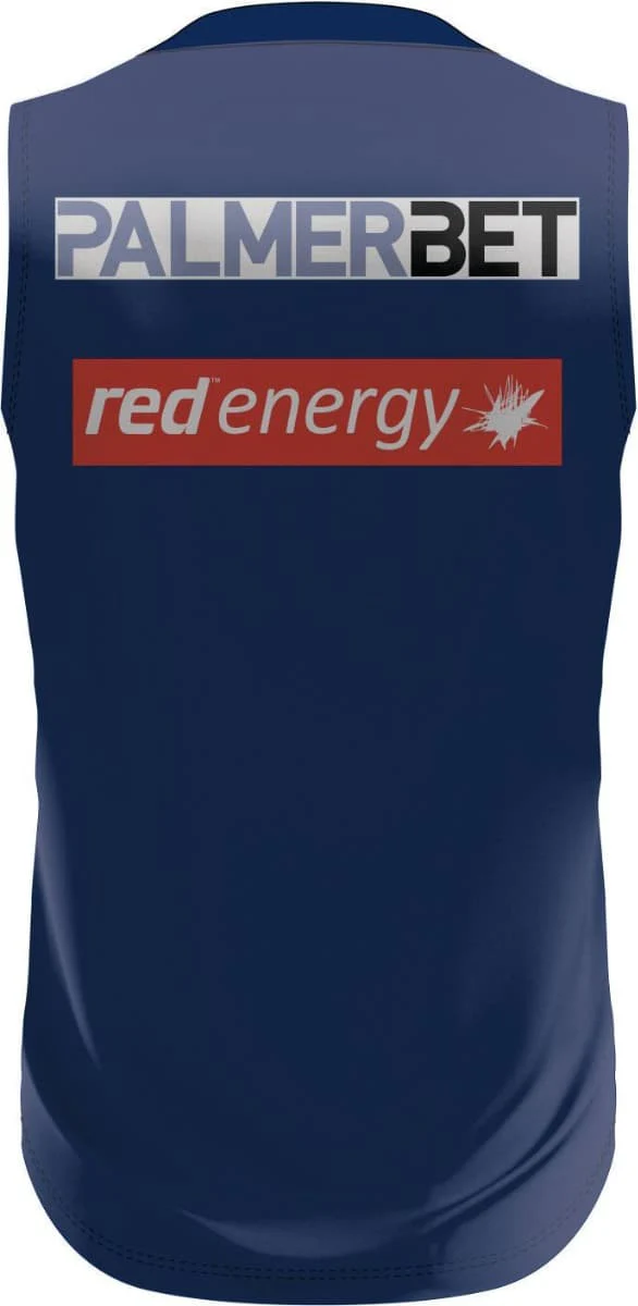 Newcastle Knights 2024 NRL Mens Navy Training Singlet - Image 2