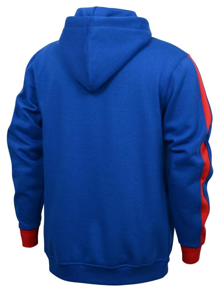 Newcastle Knights NRL Mens Retro Zip Hoodie - Image 2