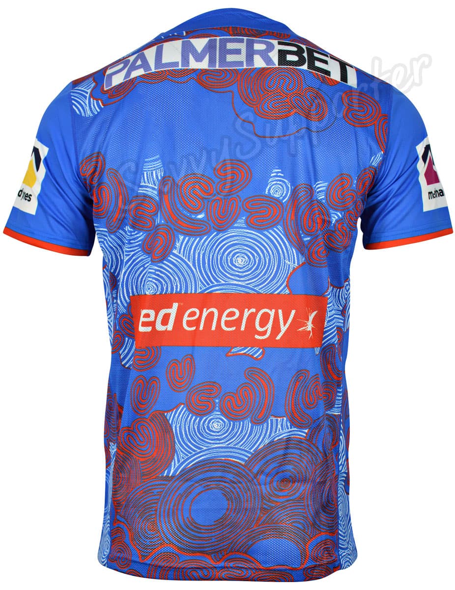 Newcastle Knights 2024 NRL Mens Warm Up Shirt - Image 4