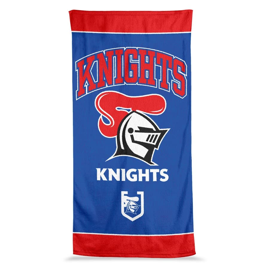 Newcastle Knights 2025 NRL Jumbo Beach Towel 90cm x 170cm
